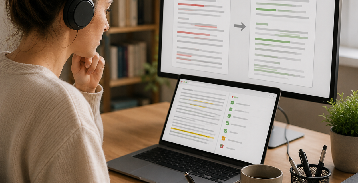 KI-Übersetzungen prüfen + optimieren: flexibler Remote-Nebenjob für Sprachexperten mit Deutsch- & Englischkenntnissen